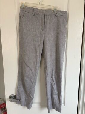 GAP Light Gray Stretch cropped Dress Pants